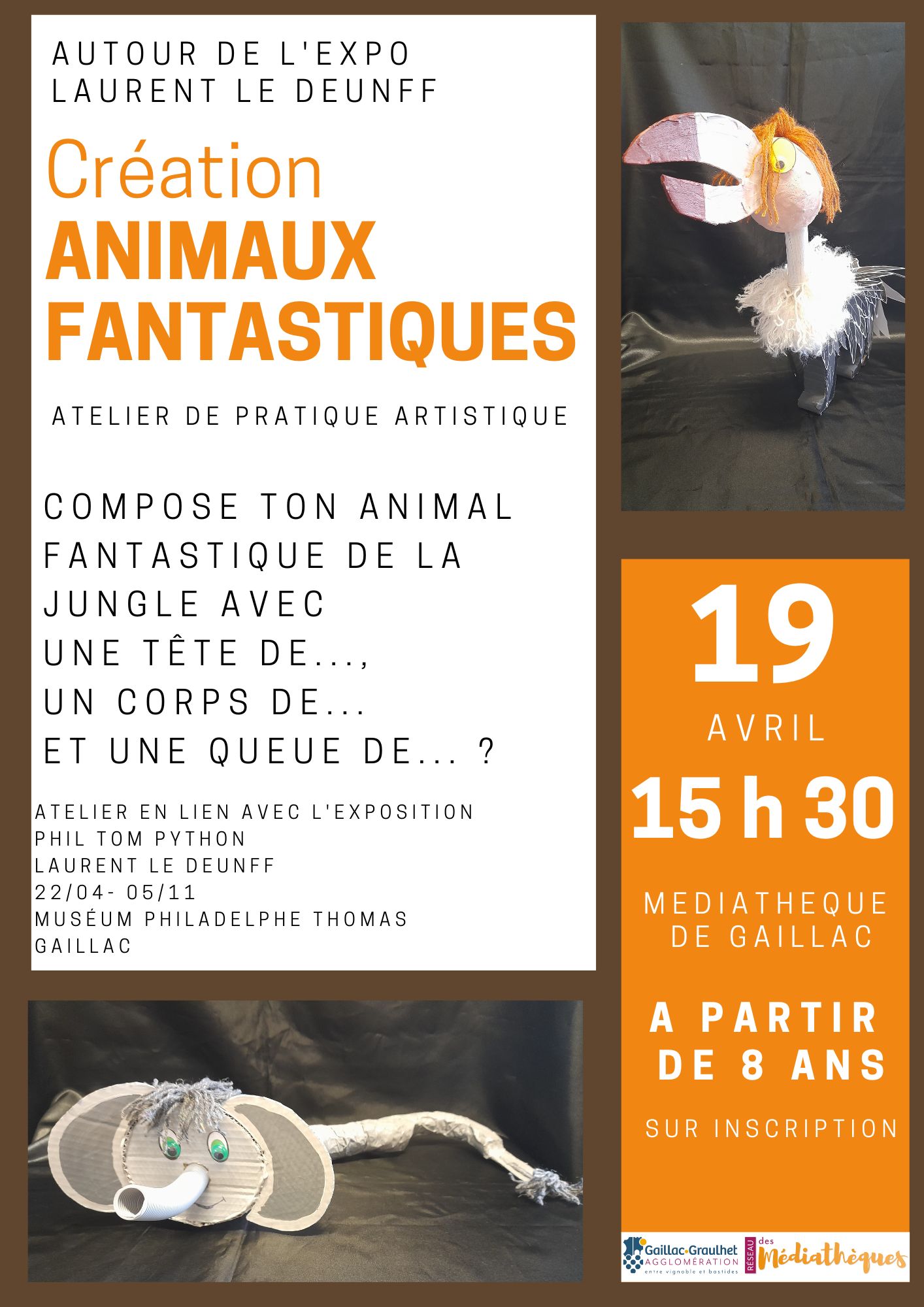 Avril 19 Visuel animaux fantastiques